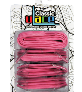 U lace veters hot pink