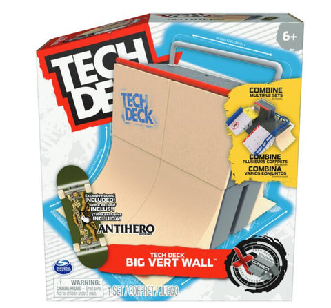 Tech deck power big vert wall